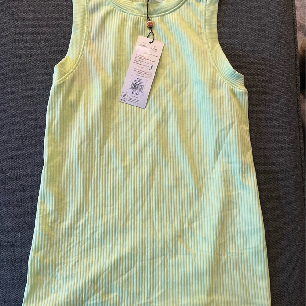 Calia Ribbed Tank Top